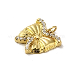 Porte micro ouvrent pendentifs zircone cubique en laiton de placage&nbsp;KK-H473-08E-G