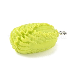 Pendentifs en résine opaque&nbsp;RESI-G107-04E