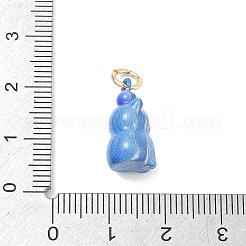 Pendentifs d'émail en laiton &nbsp;KK-CBAE20A-01F-G
