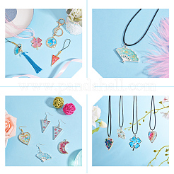 Pendentifs de lunette ouverte en alliage&nbsp;PALLOY-OC0001-20