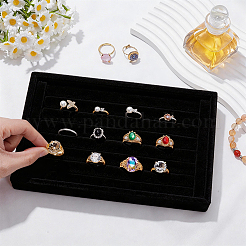 Ring-Organizer-Ausstellungstabletts aus Samt&nbsp;ODIS-SP0002-20A