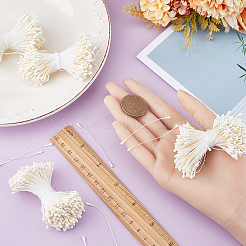 6 mazzo di fiori artificiali in gesso con cuore centrale&nbsp;DIY-GF0014-11B