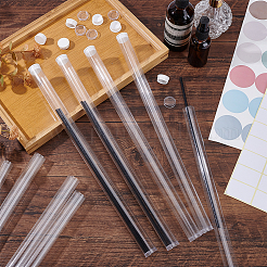 20 Stück transparente Perlenbehälter aus Kunststoff mit Deckel&nbsp;DIY-PH0023-40B