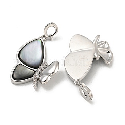 Pendentifs en laiton zircon cubique transparent&nbsp;KK-L211-019P-03