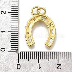 Ottone micro spianare pendenti zirconi&nbsp;KK-D339-05G