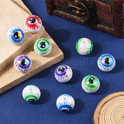 10 Stück bedruckte Acrylperlen&nbsp;OACR-YW0005-02