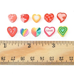 200pcs 10 Arten handgemachte Polymer-Ton-Perlen&nbsp;CLAY-FS0001-29