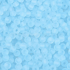 Perles de rocaille en verre transparent dépoli fgb&nbsp;SEED-N013-02A-11