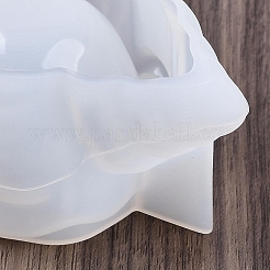 Formen für Säulenkerzengläser mit Streifenmuster&nbsp;DIY-S048-05B