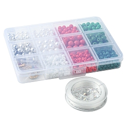 Kits de pulseras con cuentas de semillas de acrílico&nbsp;DIY-FS0006-55