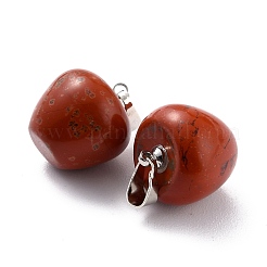 Ciondoli diaspro rosso naturale&nbsp;G-Z022-01L