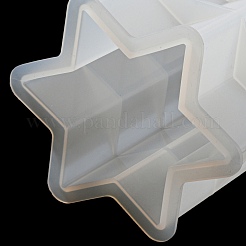 6-spitzige sternförmige Duftkerzen-Silikonformen&nbsp;LS-DIY-K073-06