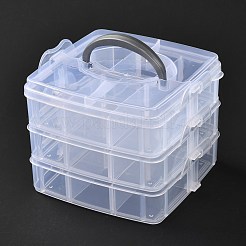 Rechteckige tragbare abnehmbare Aufbewahrungsbox aus PP-Kunststoff&nbsp;CON-D007-02A