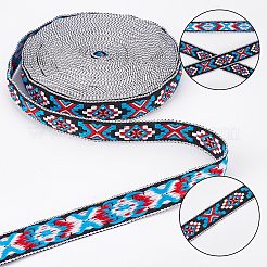 Jacquard-Polyesterbänder im Ethno-Stil&nbsp;SRIB-GF0001-14