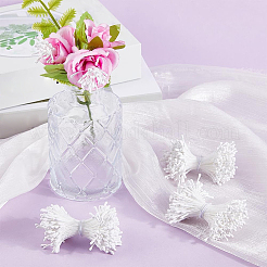 6 Bündel Gips mit Baumwollkordel und künstlichem Blumenkern&nbsp;DIY-GF0014-10B