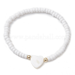 Stretch-Armbänder mit Glasperlen&nbsp;BJEW-MZ00127-02