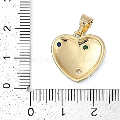Ottone micro spianare pendenti zirconi&nbsp;KK-Q005-01G