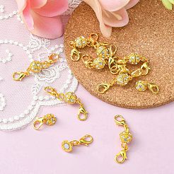 1 fermaglio magnetico in lega di cristallo e strass&nbsp;ALRI-YW0001-11G