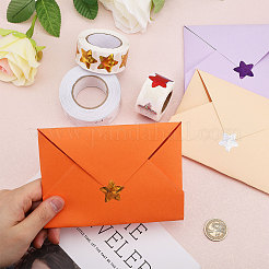 3 Rolle 3 Stile Laserstern selbstklebende Geschenkanhänger Glitzerfolie Aufkleber Etiketten&nbsp;DIY-CA0006-19