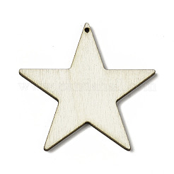 Anhänger aus Espenholz mit einseitig bedrucktem Motiv der amerikanischen Flagge&nbsp;WOOD-G014-13