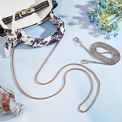 2 tracolla per borsa a catena in lega a serpente da 2 colori&nbsp;FIND-GF0002-92