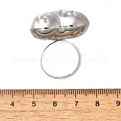 Anello regolabile in acciaio inossidabile 304&nbsp;LS-RJEW-H244-03P
