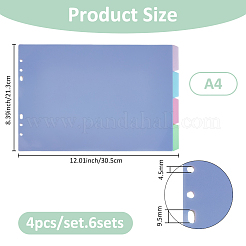 PP-Kunststoff-Trennwände&nbsp;DIY-WH0504-662