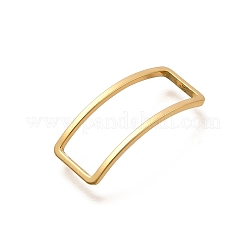 Anelli di collegamento della lunetta aperta in ottone&nbsp;KK-B152-08A-G