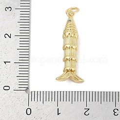 Messing Mikro ebnen Zirkonia Anhänger&nbsp;KK-Q028-69G-02