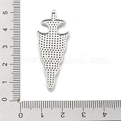 Pendentifs en laiton zircon cubique transparent&nbsp;KK-L228-41P