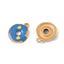 304 Edelstahl-Emaille-Anhänger&nbsp;STAS-P396-11G-M