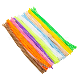 Плюшевые палочки своими руками, стебли синели, трубочисты, материал для детского творчества, разноцветные, 300 мм, 100 шт / пакет