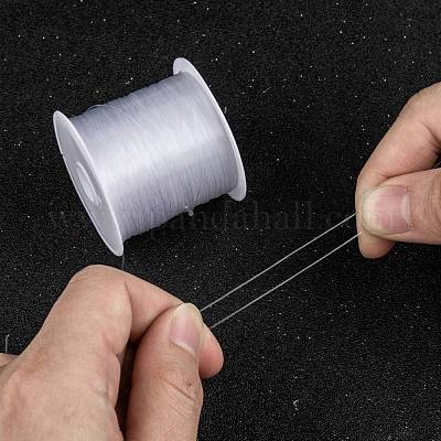 1 rotolo di filo di nylon trasparente all'ingrosso 
