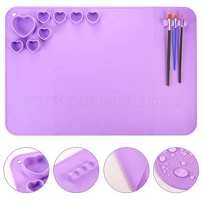 Wholesale 23x15.7 Inch Creative Washable Silicone Craft Mat 