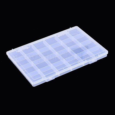 Recipientes de almacenamiento de abalorios de plástico&nbsp;CON-Q031-03A-1