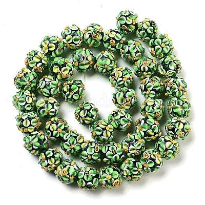 Handgemachte Murano Glas Perlen Stränge&nbsp;LAMP-N021-015A-10-1