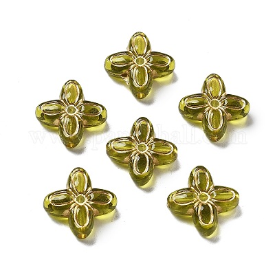 Perles en acrylique transparente&nbsp;OACR-Q016-06A-1