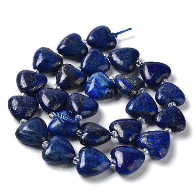 Natürlicher Lapislazuli Perlenstränge&nbsp;X-G-E614-A05-01-1