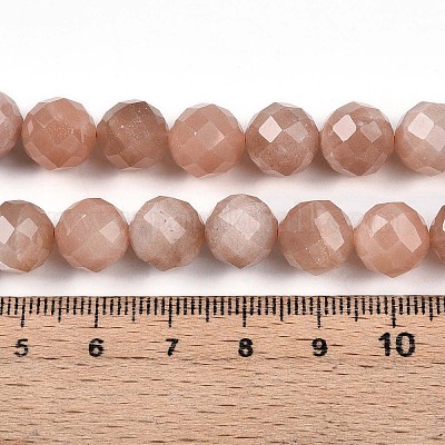 Natürliche sunstone Perlen Stränge&nbsp;G-S345-10mm-23-1