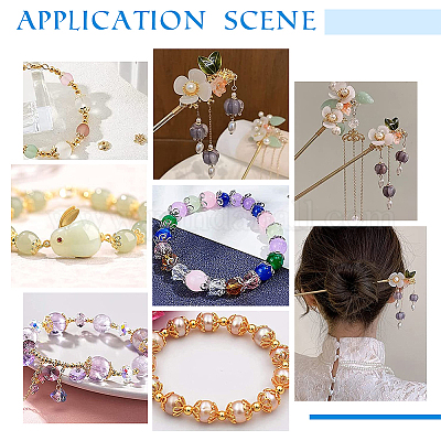 1pc Strand Beads Bracelet For Women Korean Fashion Jewelry Non-fading Charm  Hand Decor Accessories Girls Gift