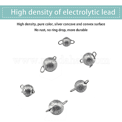 Wholesale Round Shape Cannonball Fishing Weights Sinkers 