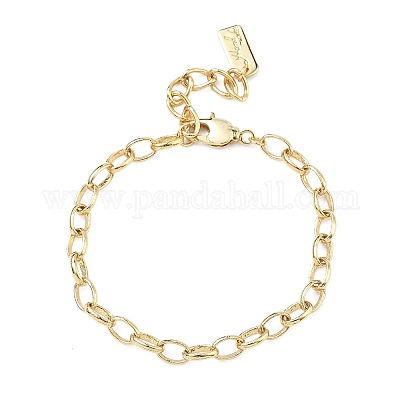 Messing ketten ketten armbänder&nbsp;KK-C251-35G-1
