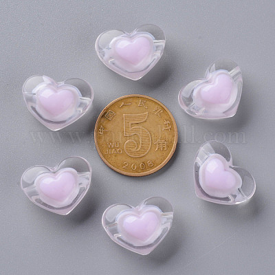 Perles en acrylique transparente&nbsp;TACR-S152-08A-09-1