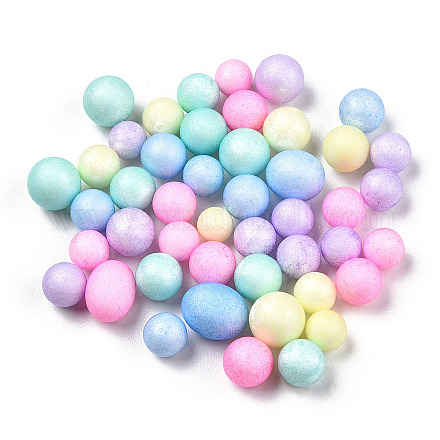 Macaron Color Small Craft Foam Balls KY-T007-08M-A-1