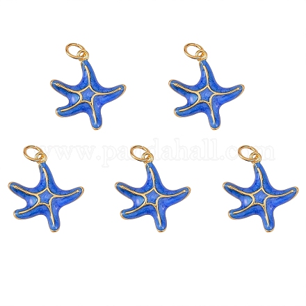 Кулоны с эмалью из латуни KK-SZ0004-30-1