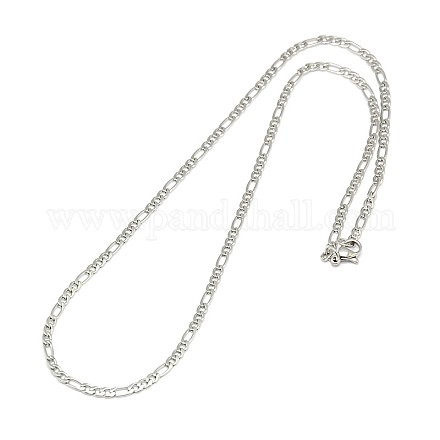 Surface lisse 304 chaine figaro inox confection collier STAS-A028-N022P-1