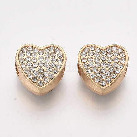 Golden Plated  Alloy European Beads MPDL-S067-21-1