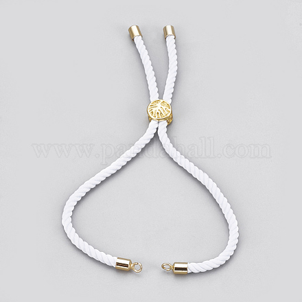 Fabrication de bracelet en corde de coton KK-F758-03L-G-1