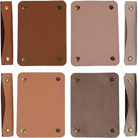 Gorgecraft 4 цвет чехол для ручки кошелька коричневый розовый бумажник кожаная ручка защитный ремешок чехлы для сумок ремесленные принадлежности для изготовления ремней FIND-GF0001-64A-1