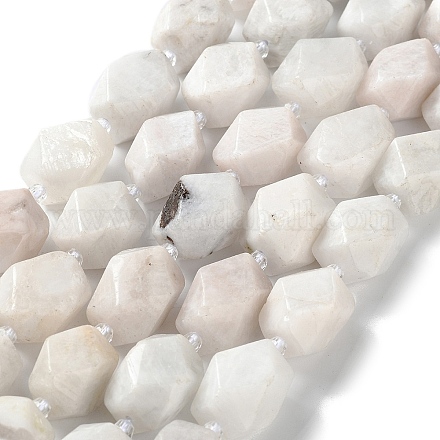 Brins de perles de pierre de lune arc-en-ciel naturel G-C182-21-02-1